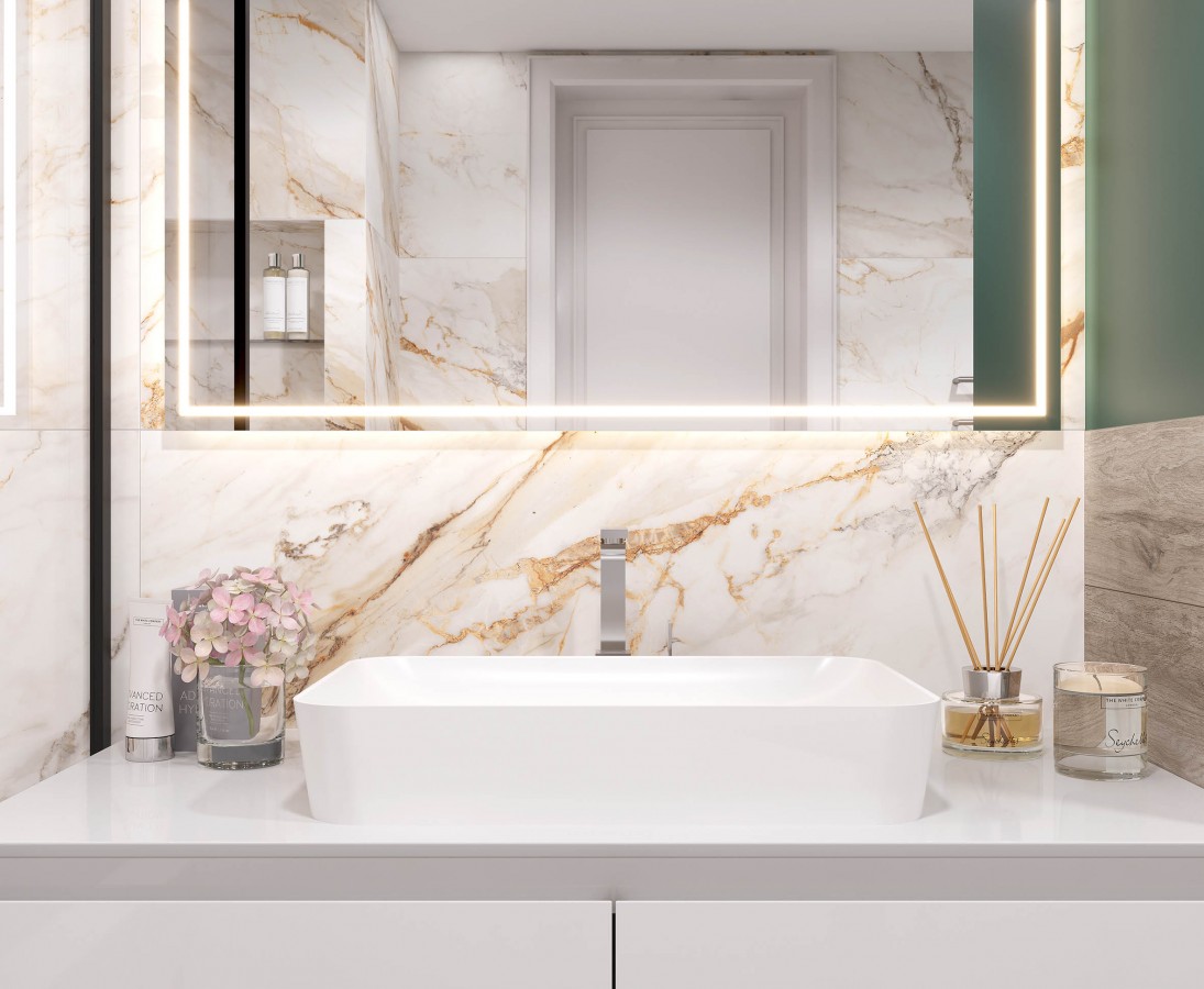 Коллекция Calacatta Borgini Laparet (Индия)