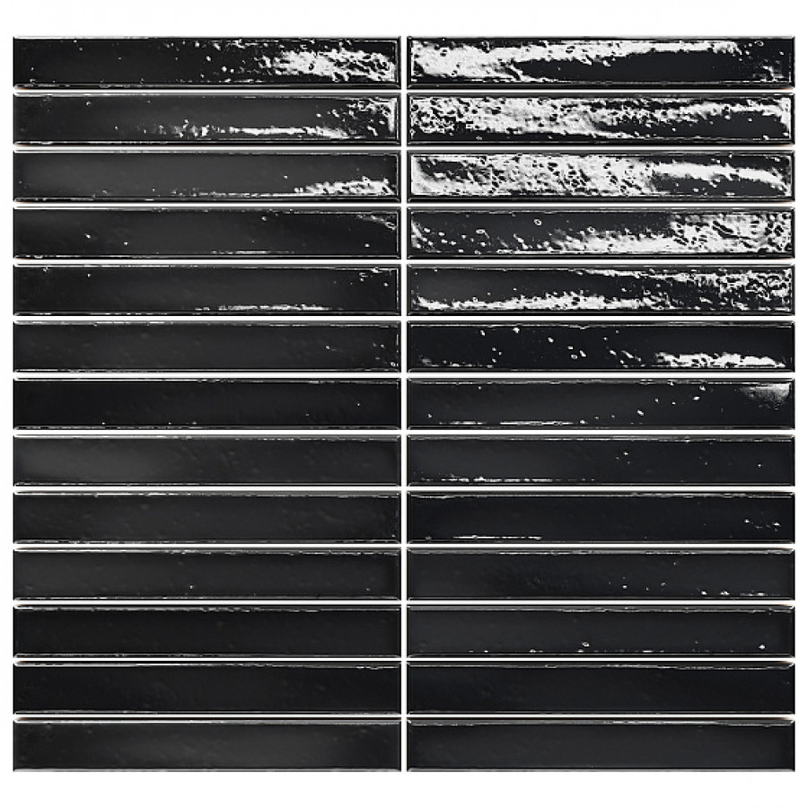 Мозаика 29.5x29.2 Short Stick Azabache Gloss 8436552229439 Amadis