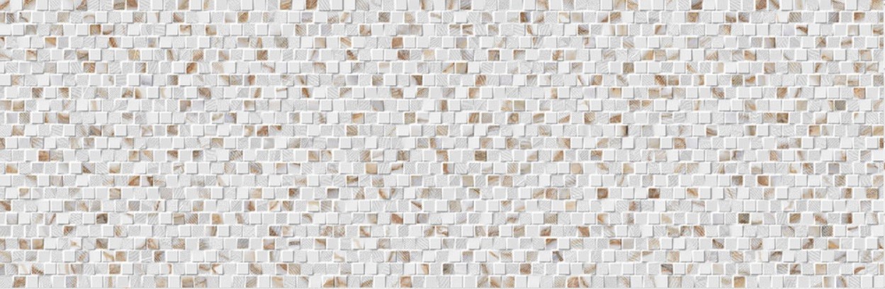 Плитка настенная 75x25 10мм Mos Alba Mat Gold матовая Emigres