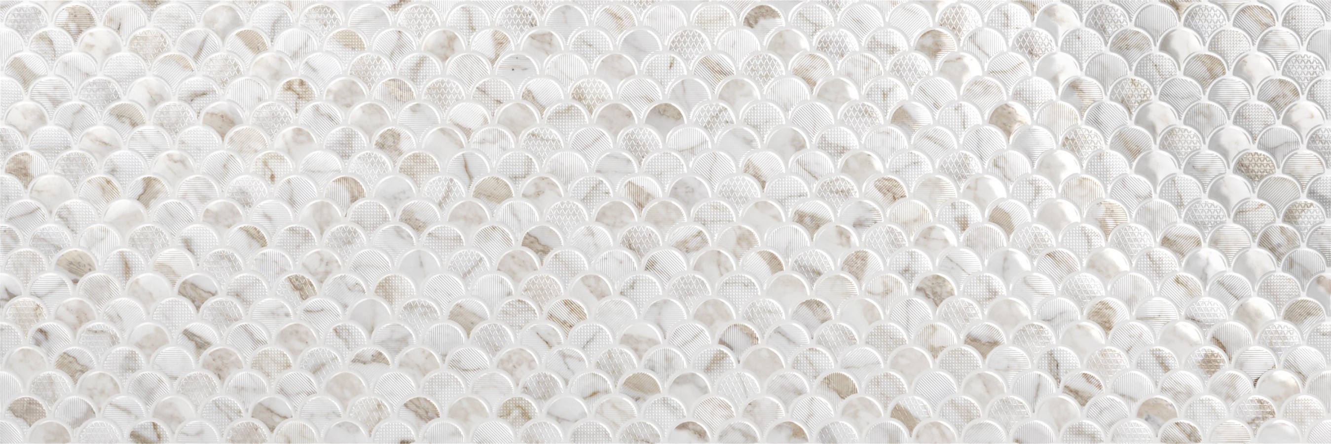 Плитка настенная 90x30 10мм Mos Lucia Beige R глянцевая Emigres