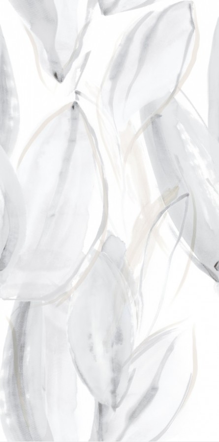 Керамогранит декор 119x59 10мм Флорида полированный белый глянцевая Emigres