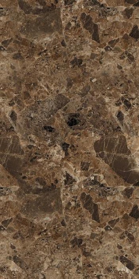 Керамогранит 120x60 Imperial Brown Glamour полированная коричневый мрамор 9мм Italica