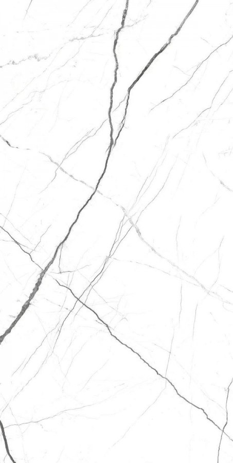 Керамогранит 120x60 Sensi White Polished полированная белый мрамор Italica