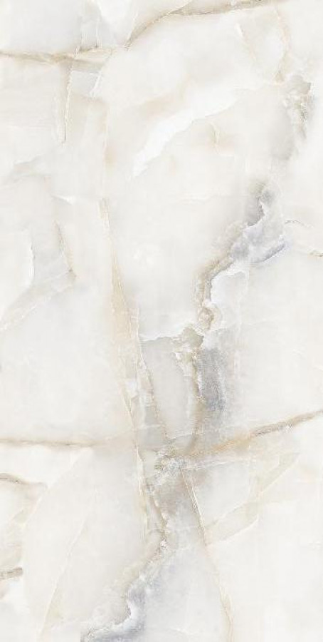 Керамогранит 120x60 Aquarius Onyx Grey Polished серый оникс Italica