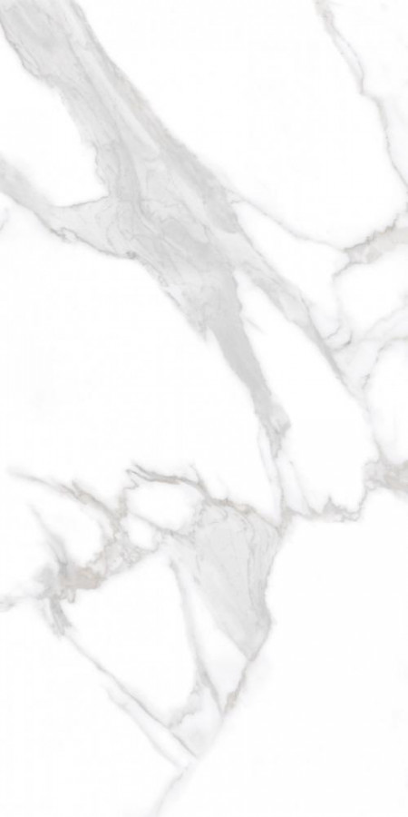 Керамогранит 120x60 German Statuario Diva Silver Matt+Carving Ппх матовая белый мрамор Italica