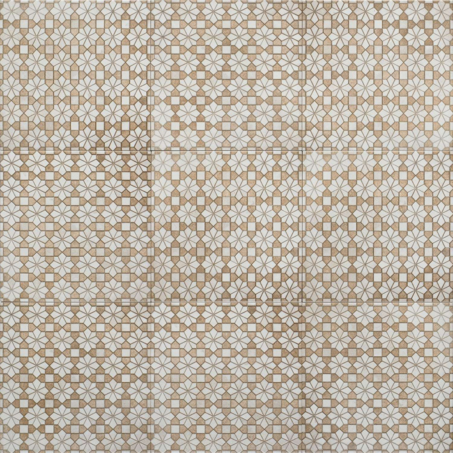 Керамогранит 20x20 8.3мм Mosaic Arabian Bejmat матовая Mainzu