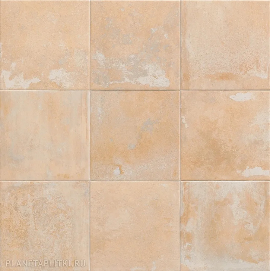 Керамогранит 20x20 9мм Land Anthology Cream матовая Mainzu