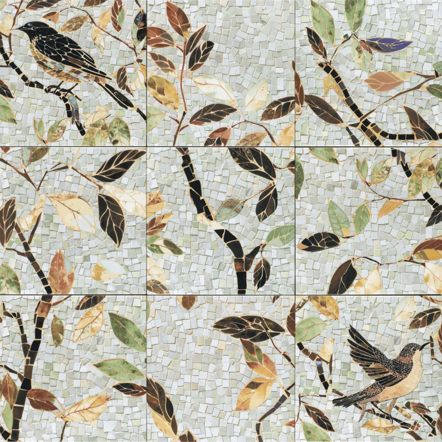 Декор 20x20 8.3мм Decor Tiffany полуматовая Mainzu