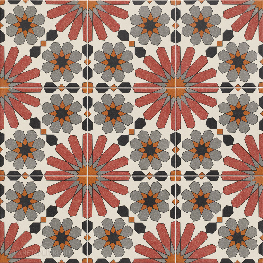 Декор 20x20 9мм Zellige Medina матовая Mainzu