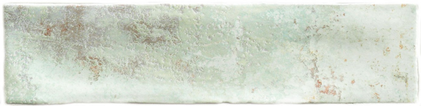 Настенная плитка базовая 30x8 Bayonne Green глянцевая зеленый Mainzu