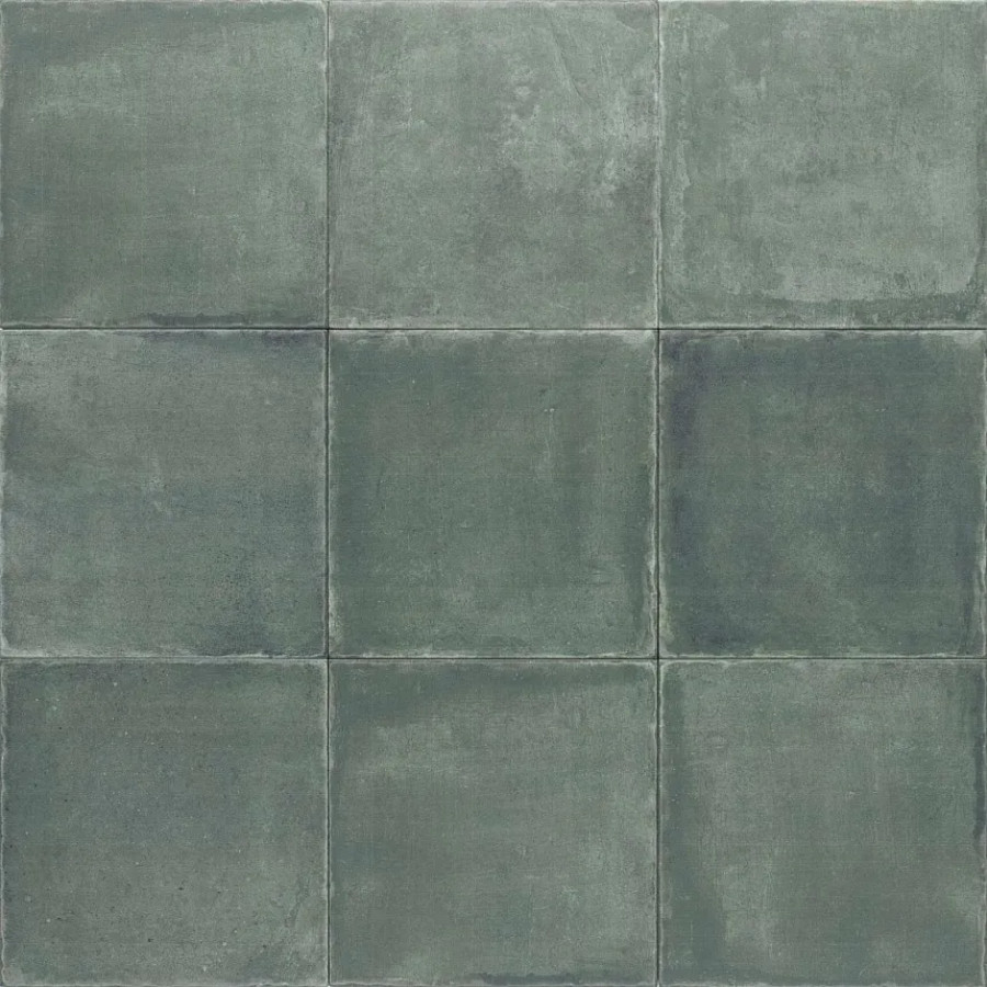 Керамогранит 20x20 8.5мм Elegance Blu Green матовая Mainzu