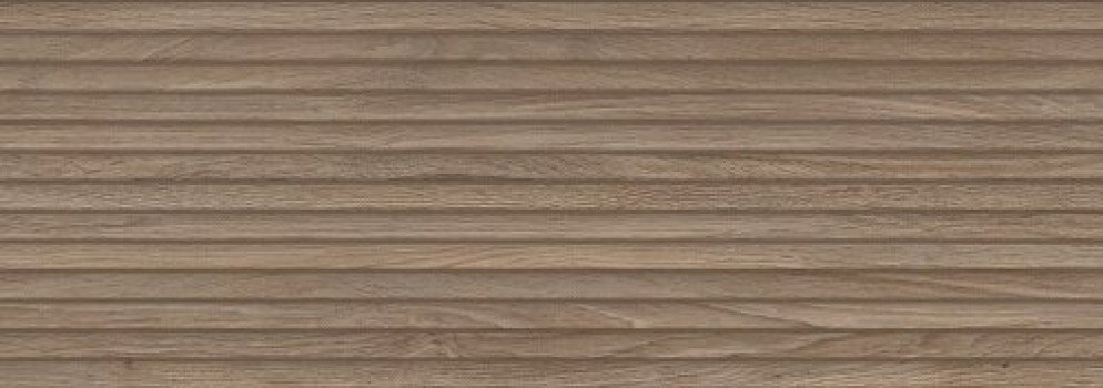 Плитка 100x33 Verbier Taupe Decor Sp R 32892 матовая коричневый дерево Peronda