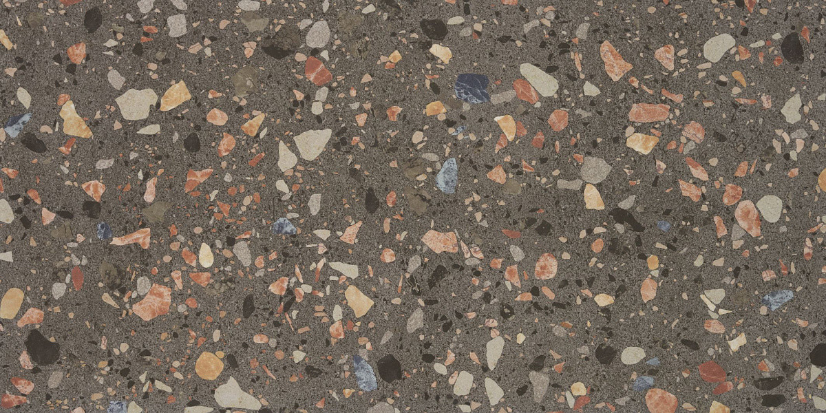 Плитка универсальная керамогранит 60x120 Azzo black матовая Stiles Ceramic