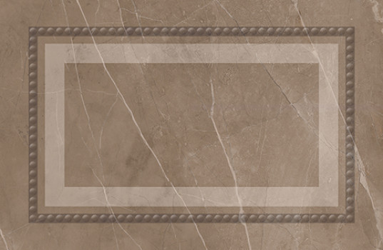 Плитка бордюр 21x32 Цоколь CLASSICO AMANI MARRON 1c глянцевая Керлайф