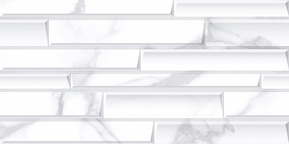 Плитка облицовочная 32x63 Плитка CALACATTA BRICKS REL. 33 глянцевая Керлайф