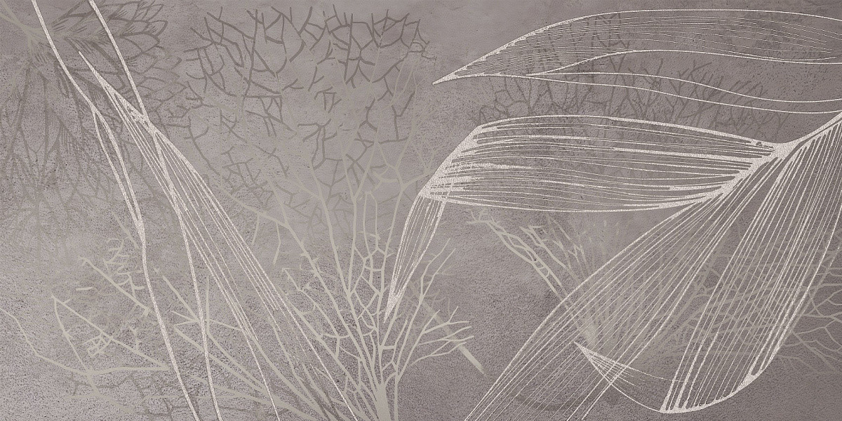 Плитка декор керамогранит 120x120 ПАННО INCANTO GRIGIO Керлайф