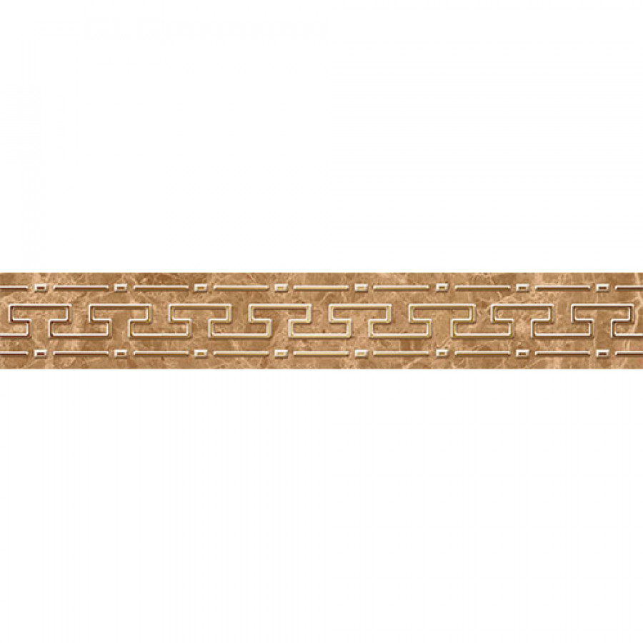 Плитка бордюр 5x32 Бордюр IMPERIAL CLASSICO MOCA 2 глянцевая Керлайф