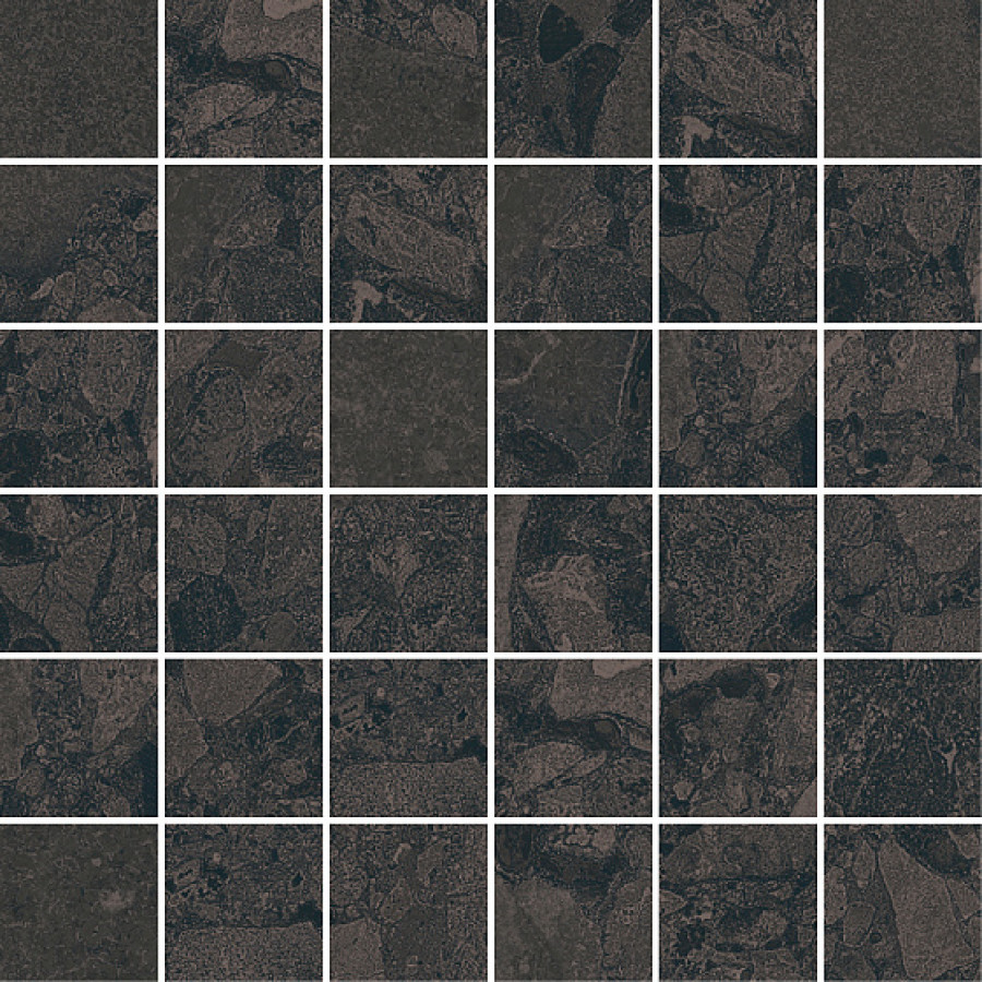 Мозаика 30x30 Black&cream Black Mosaic Space ARC_8240 Arcana