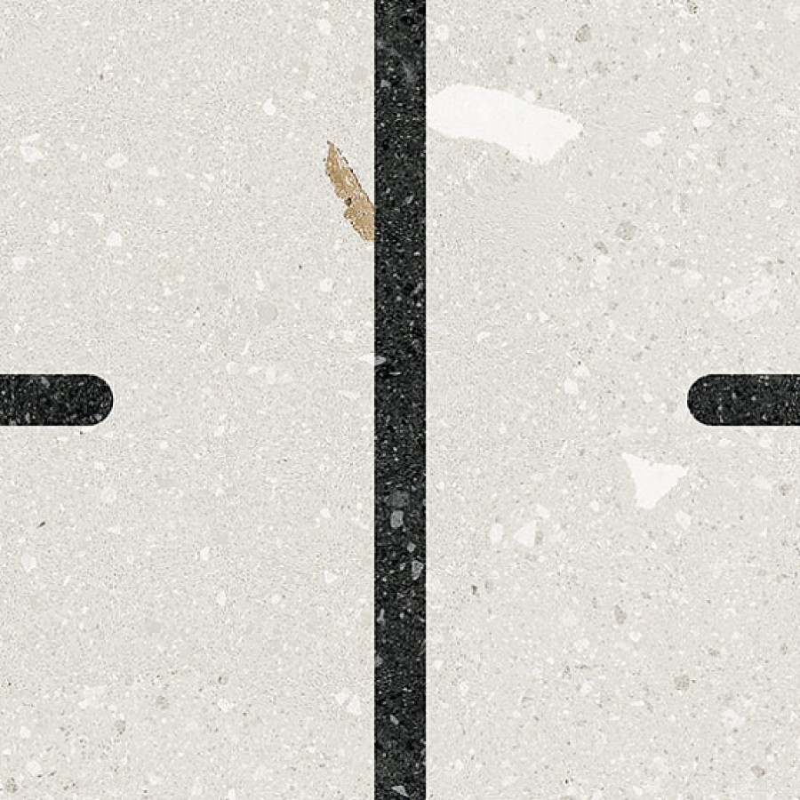 Плитка декор 20x20 Croccante Cannoli Grafito ARC_8065 Arcana