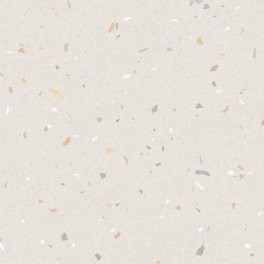 Плитка Croccante-R Tutti Frut 8L69 матовая белый терраццо, камень 80x80 10мм Arcana