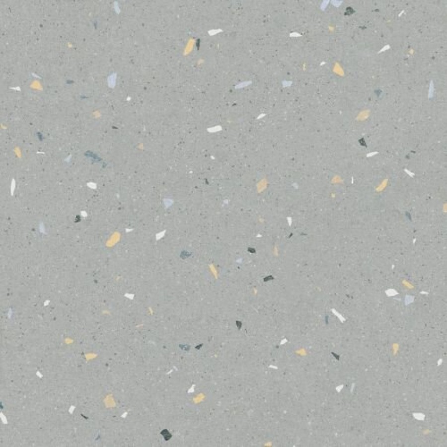 Плитка Croccante-R Arandano 8L64 матовая серый терраццо 80x80 10мм Arcana
