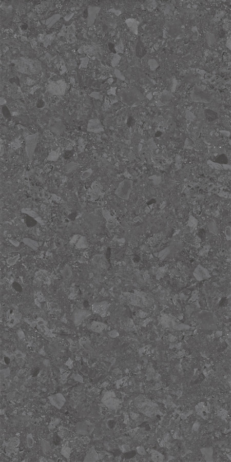 Керамогранит 120x60 9.5мм DARK GREY 469-ITO3GY Stone матовая комбинированный Eurotile