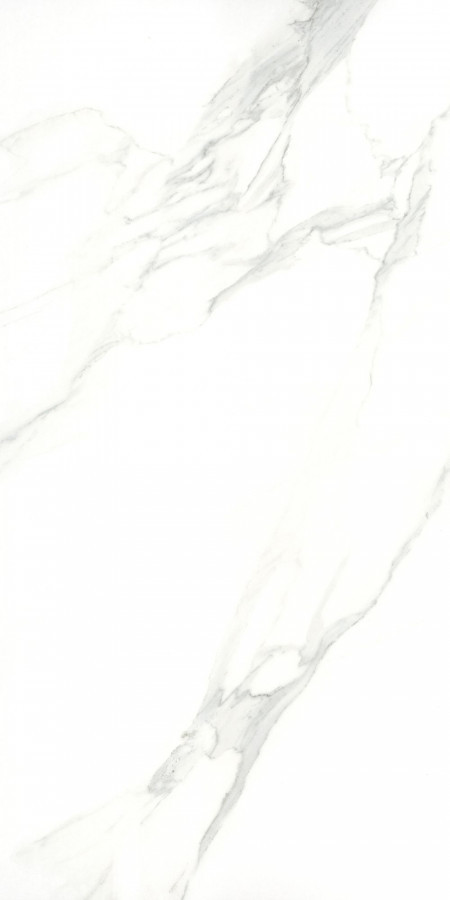 Керамогранит 120x60 9.5мм CALACATTA 717-ANI1WT Amina полированная белый Eurotile