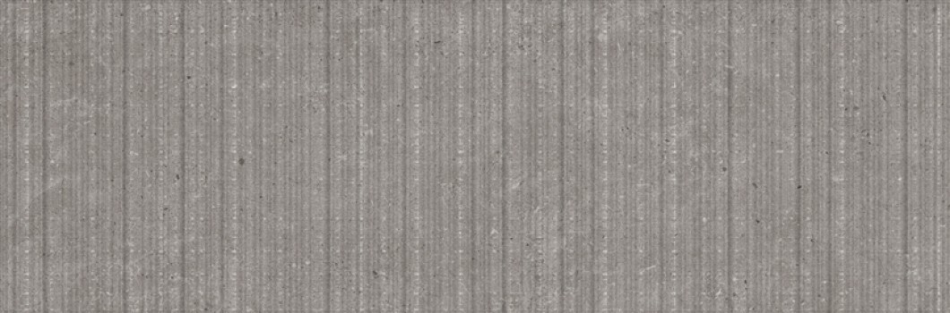 Плитка настенная 100x33 12мм грэй рельеф вертикальный 427 Аляска матовая черный Eurotile