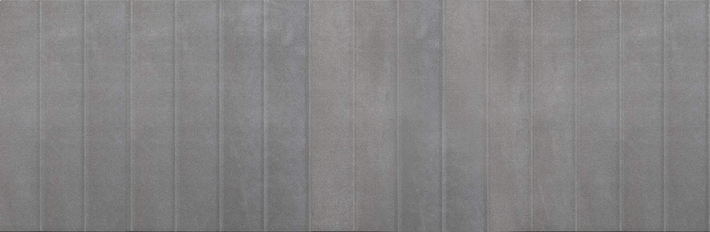 Плитка настенная 100x33 12мм светло серый рельеф вертикальный 876 Континуум Eurotile