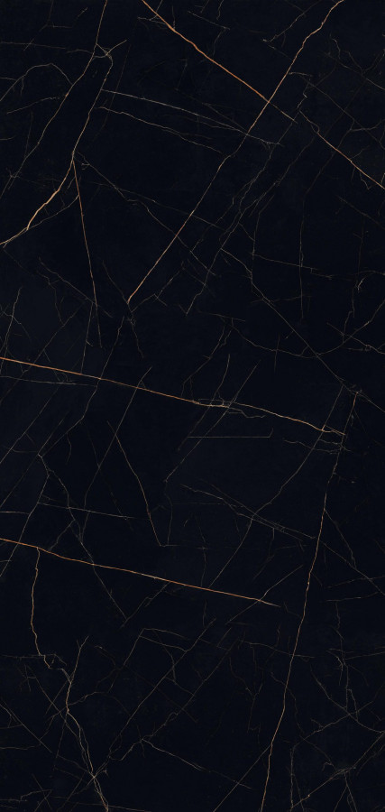 Керамогранит 278x120 Nero Ardi - Cov Nero Ardi Pul 5,6 полированная мрамор черный Coverlam By Grespania