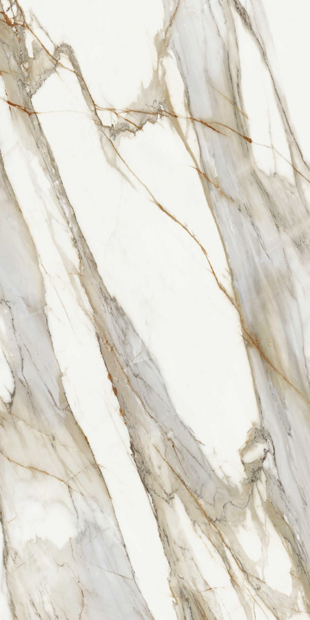 Керамогранит 278x120 Macchia Vecchia - Cov Macchia Vecchia Pul 5.6 полированная мрамор белый Coverlam By Grespania