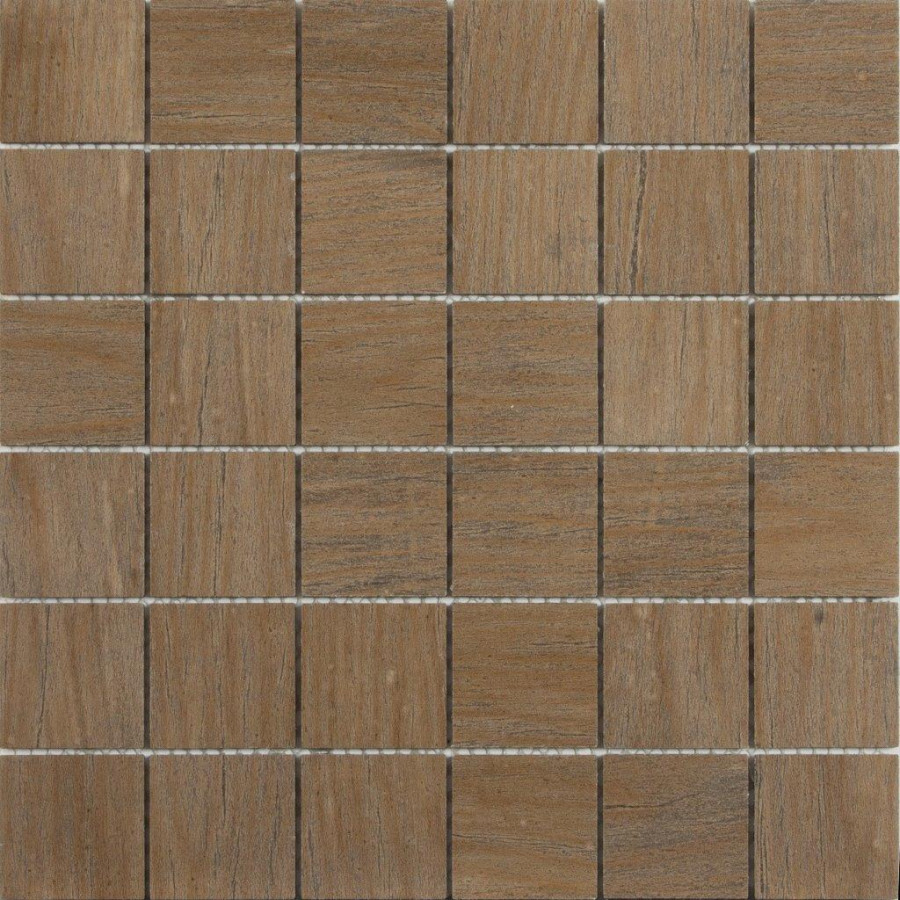 Мозаика 30x30 Madera Nogal матовый под дерево коричневый 3мм 187752 Dune