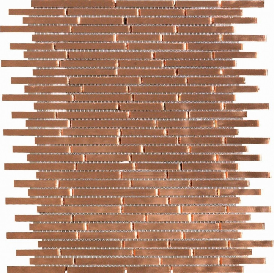 Мозаика 29x27 Copper Mirror глянцевый под стекло медь 5мм 186917 Dune