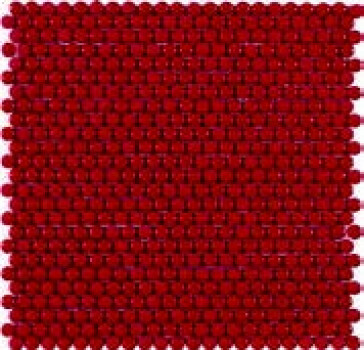 Мозаика 29x28 Dots Red матовый под стекло красный 6мм 187537 Dune