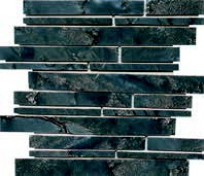 Мозаика 30x30 Duende Metal глянцевый под стекло серебро 11мм 187534 Dune