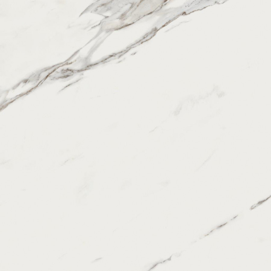 Керамогранит 90x90 Calacatta Superwhite 80 C/P глянцевый под камень белый 10мм 188204 Dune