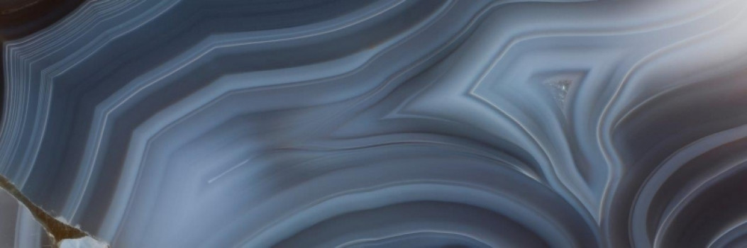 Плитка настенная 75x25 Aura Agate глянцевый под стекло синий 9мм 186916 Dune