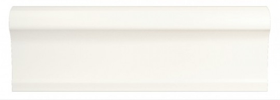 Плитка настенная 15x5 Listel Atelier White Matt матовый под камень белый 9мм 226801 Dune