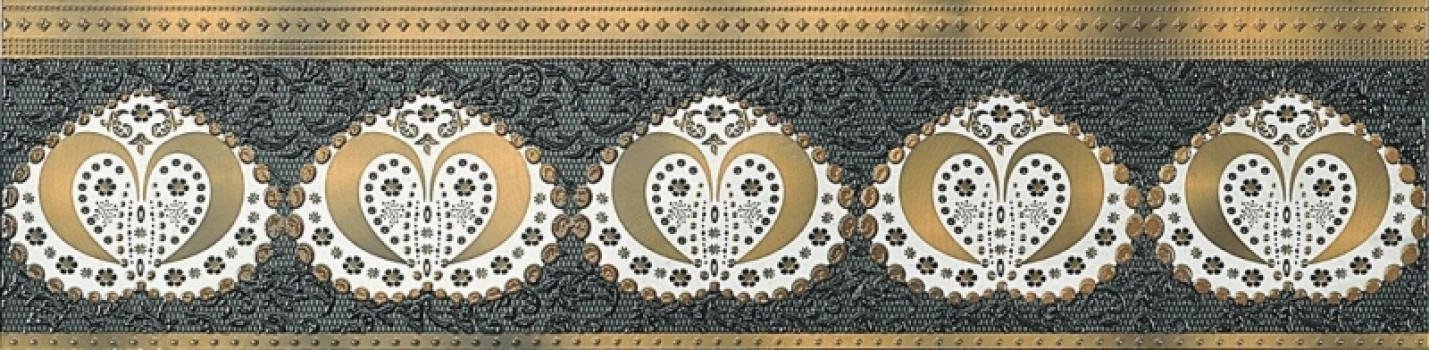 Плитка 59x15 Cenefa Persepolis глянцевый под мрамор ярко/разноцветная 186723 Dune