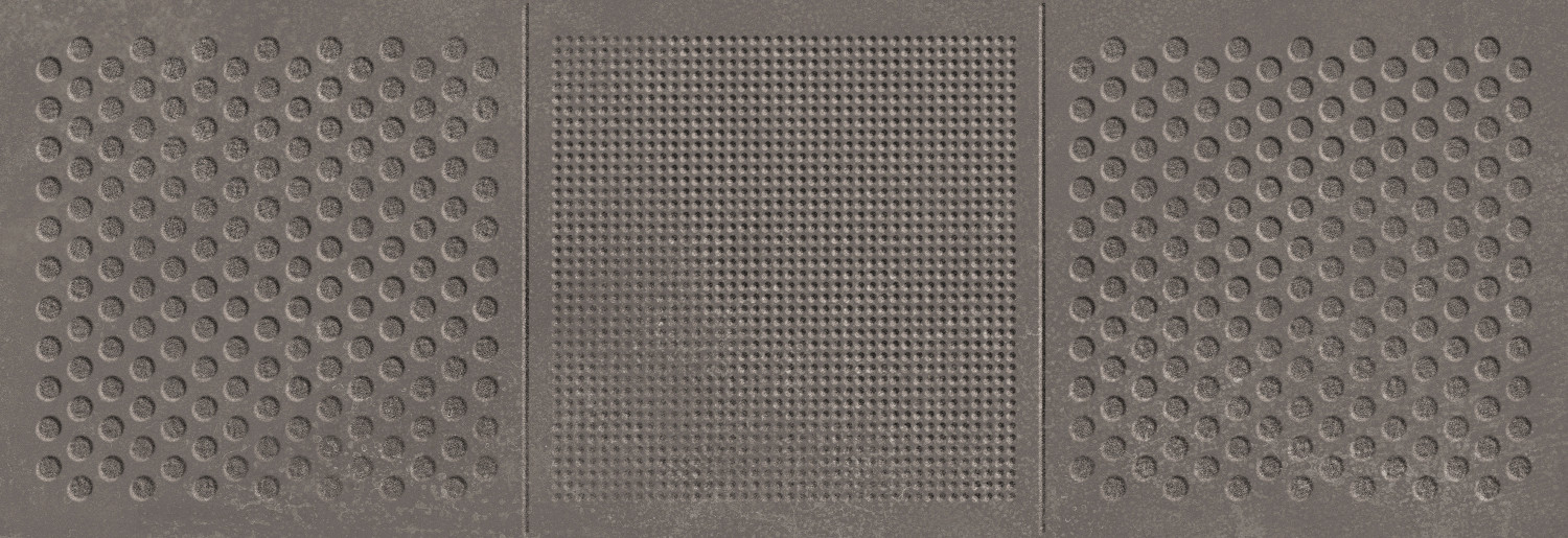 Плитка настенная 60x20 9мм Gravity Lancer Iron матовая Argenta