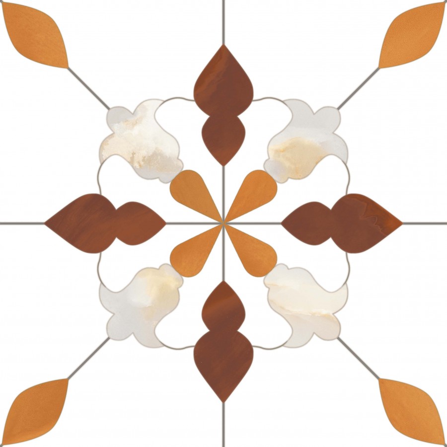 Плитка универсальная 18x18 8мм Aramis Ambar матовая Monopole