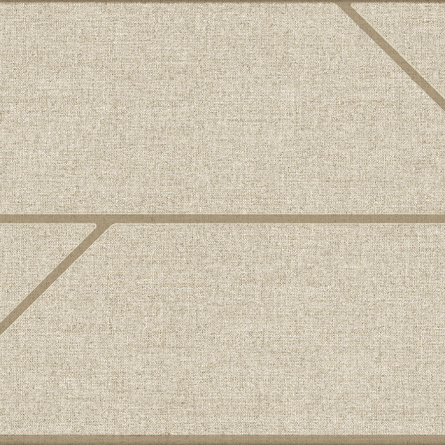 Плитка настенная 150x60 Tailor Taupe Deco матовый под ткань коричневый 10.5мм 100337365 Porcelanosa