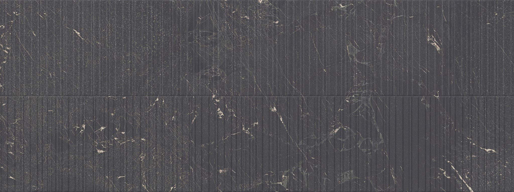 Плитка настенная 120x45 Madison Marquina матовый под мрамор черный 11мм 100330294 Porcelanosa