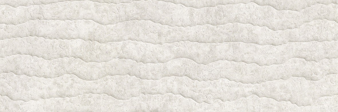 Плитка 100x33 Baltimore Contour White матовая камень белый Porcelanosa