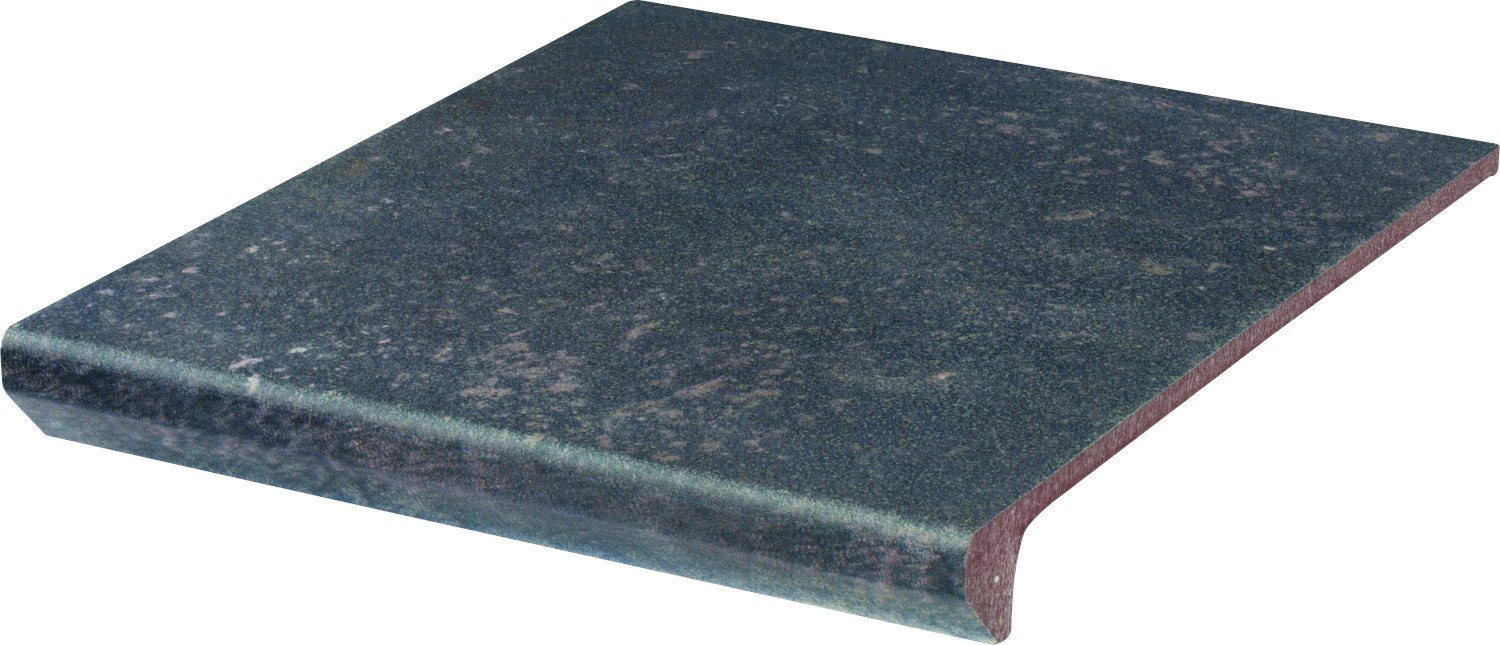 Плитка капинос 33x30 11мм Viano Antracite Kapinos Stopnica Prosta матовая Ceramika Paradyz