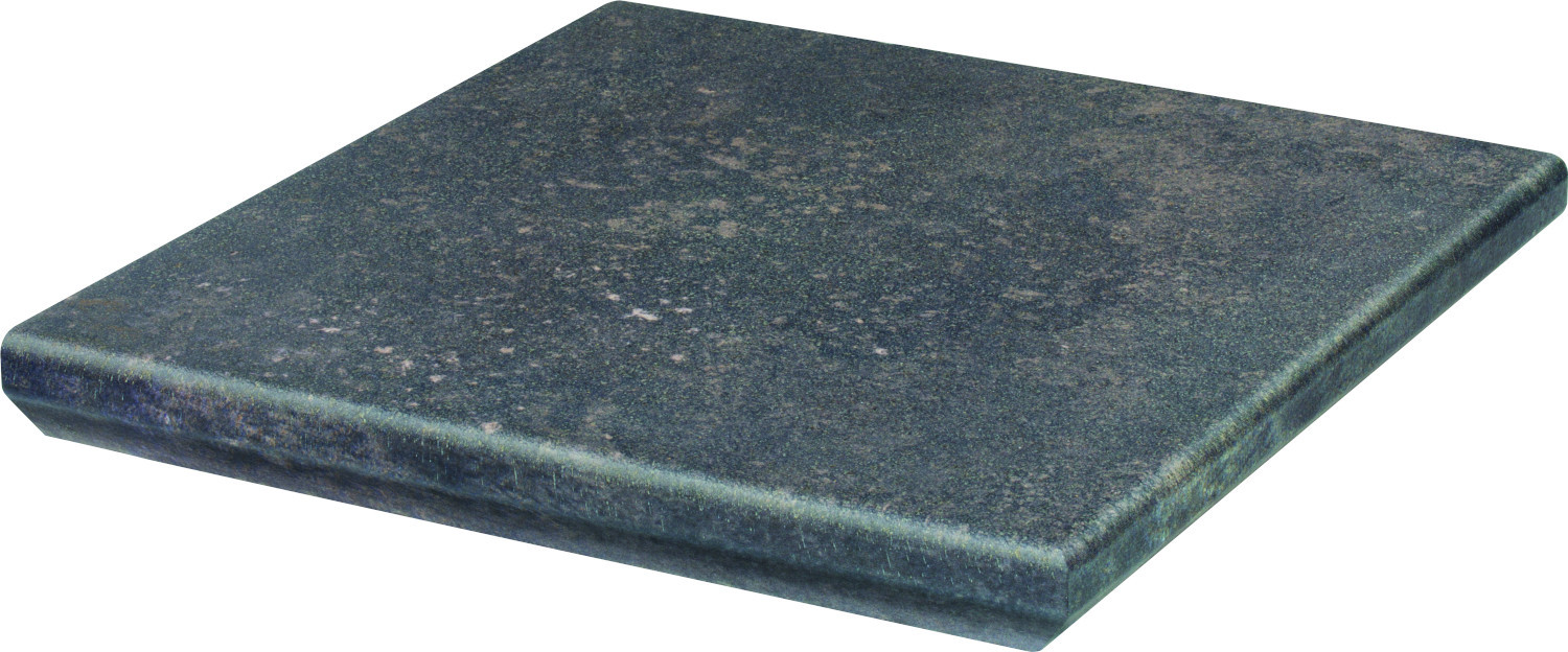 Плитка капинос 33x33 11мм Viano Antracite Kapinos Stopnica Narozna матовая Ceramika Paradyz