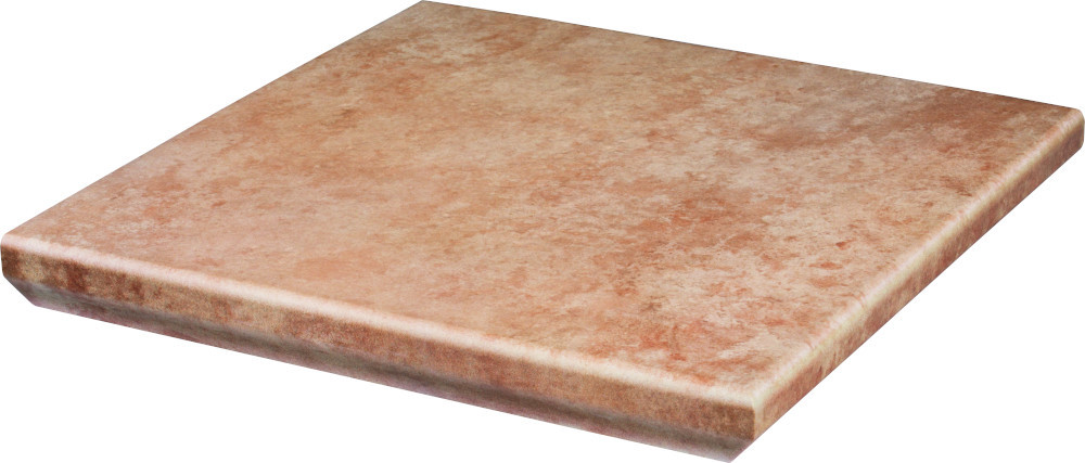 Плитка капинос 33x33 11мм Ilario Beige Kapinos Stopnica Narozna матовая Ceramika Paradyz