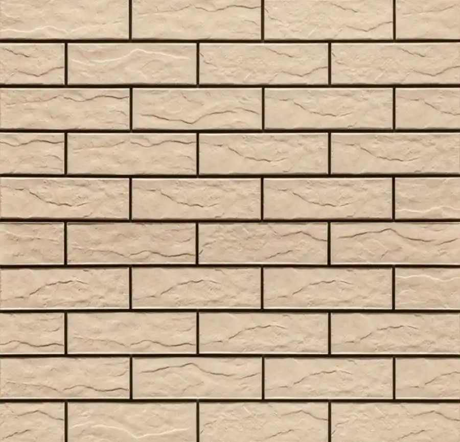 Клинкерная плитка под кирпич Cerrad Krem Rustiko 245x65x6,5