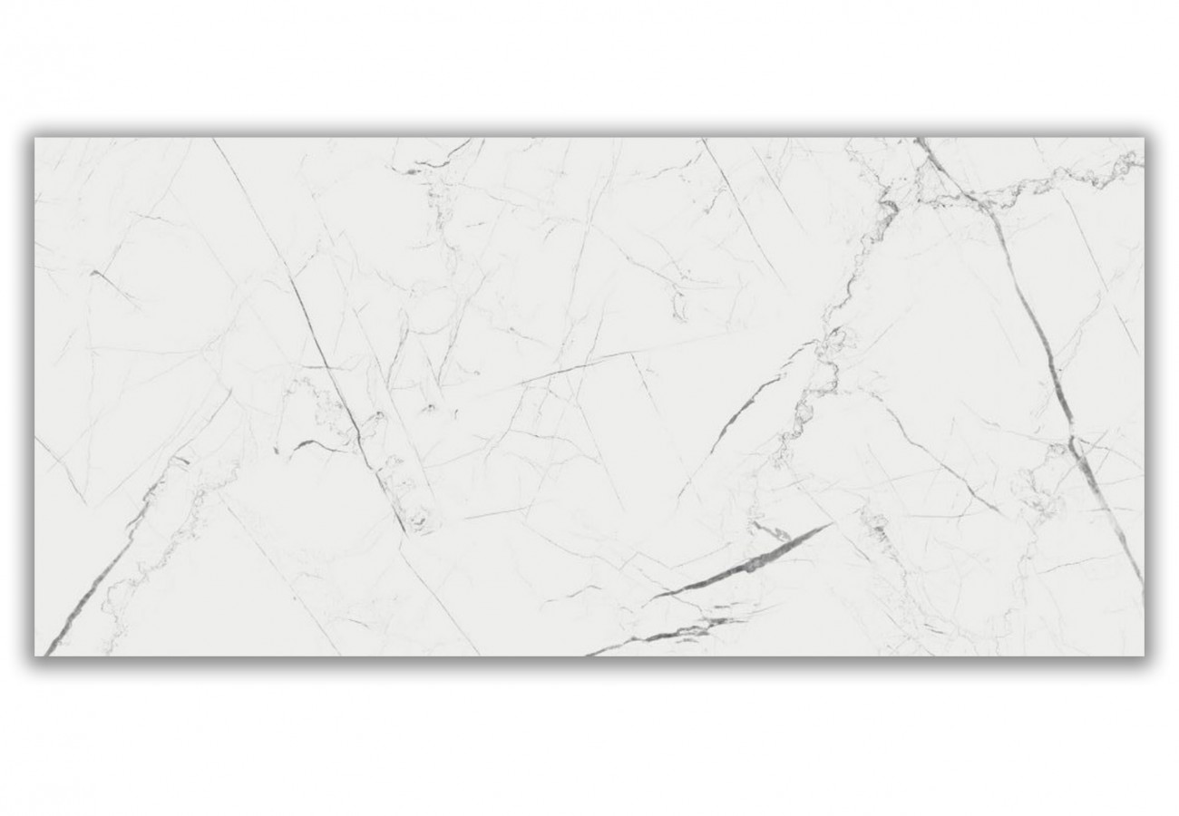 Керамогранит настенная 119x59 8мм Мармо Тассос белый матовая Cerrad