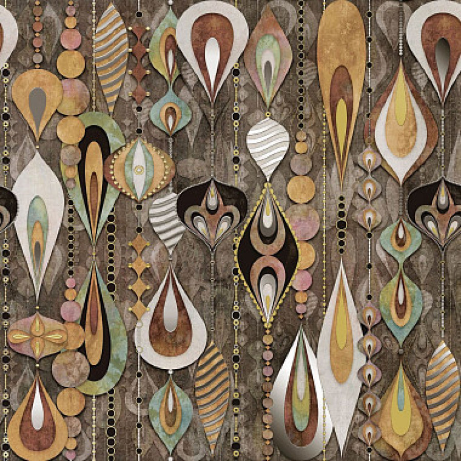 Плитка 90x90 Lloyd Decor wright set 2 pz 8001060 матовая коричневый Atlantic Tiles